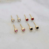 STUDS GOLDFILLED - S45
