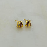STUDS GOLDFILLED - S29