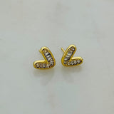 STUDS GOLDFILLED - S34