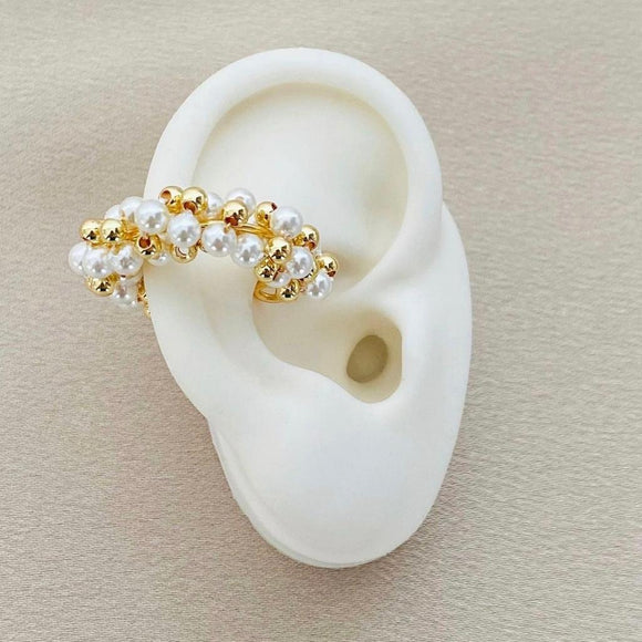 EARCUFF GOLDFILLED Q87