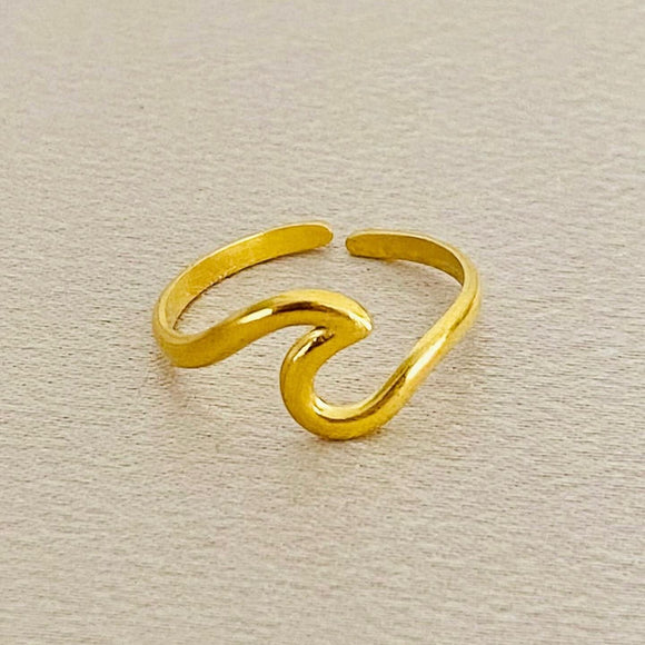 ANILLO ACERO GOLD -  2 UNIDADES X $15 - A211