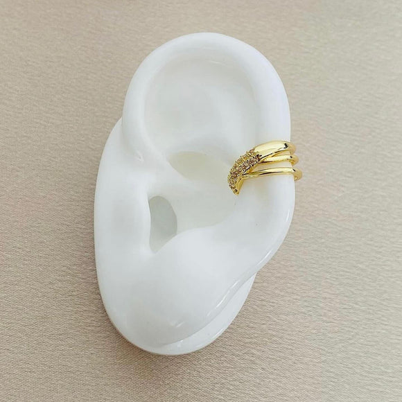 EARCUFF GOLDFILLED -  Q218