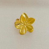 ANILLO ACERO GOLD A222